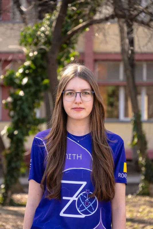 Portrait of Eveline Alexandru